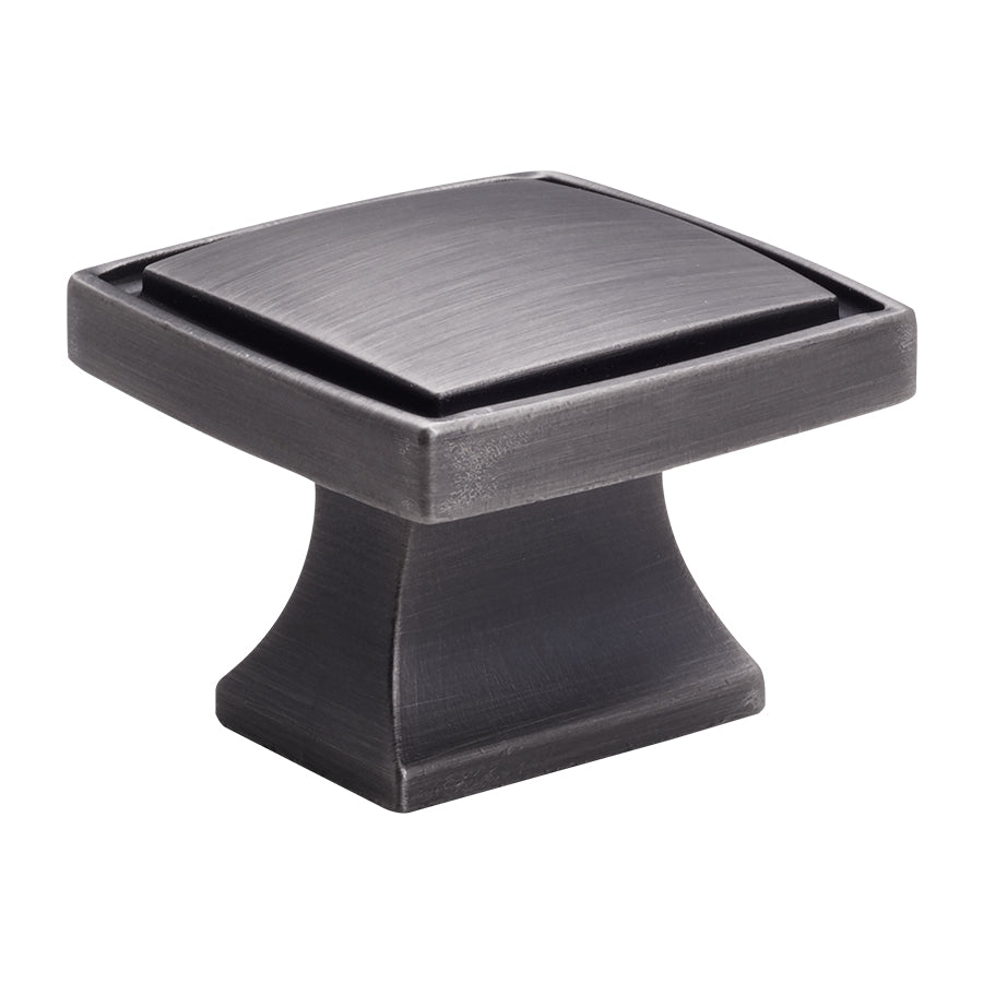 Imperial Knob Antique Silver 35mm